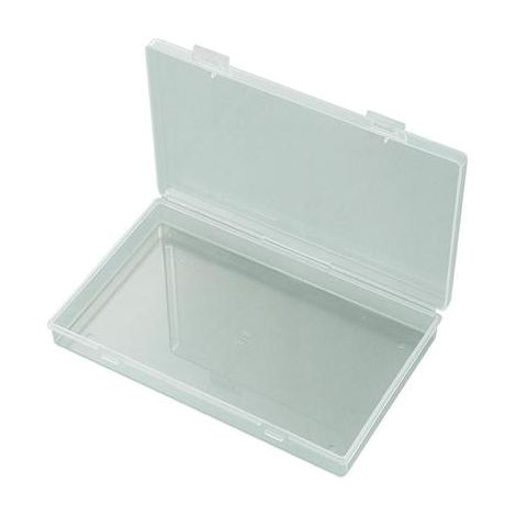 TRU COMPONENTS E-324-S Scatola minuteria (L x L x A) 176 x 110 x 26 mm Scomparti: 1 suddivisione fissa 1 pz.