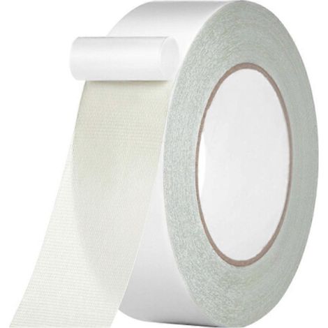 Ruban adhésif double face pour moquette 50 mm x 10 m, colle pour moquette, ruban de fixation amovible et multi-usages pour sols en tissu - JBMEDIA (1/4)