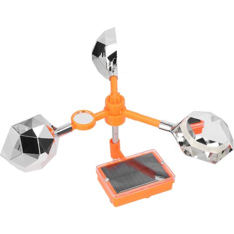 Répulsif Solaire Anti-Oiseaux Rotatif 360° avec Alarme Sonore et Lumière - Protection pour Jardin, Terrasse et Verger (1/5)