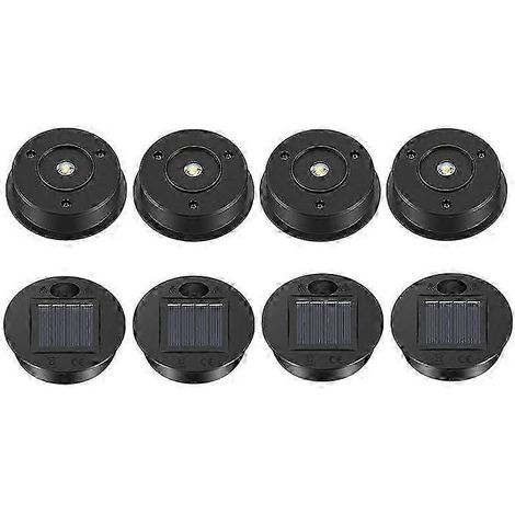 8 Stück Ersatzteile für Solarlaternen (LED-Solarpanel-Laternendeckel) für den Außenbereich – JXLGV (1/5)