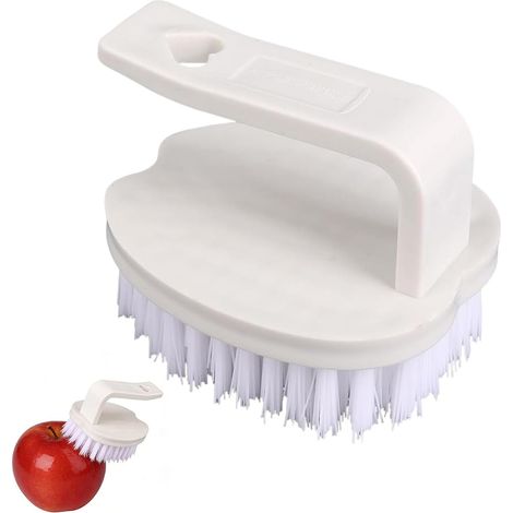 Brosse à récurer pour légumes et Fruits Brosse de Nettoyage Ergonomique Gadgets de cuisine multifonctions Idéale pour récurer vaisselle casseroles plats évier (1/5)