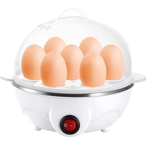 Multifunktionaler elektrischer Dampfeierkocher mit automatischer Abschaltfunktion, kompaktes Frühstücksgerät, ideal für Zuhause und Studentenwohnheime. (1/5)