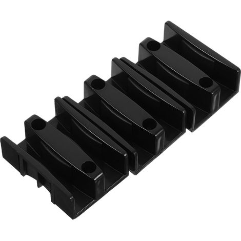 OSALADI 3 Guides de porte coulissante en plastique pour salle de bain (1/5)