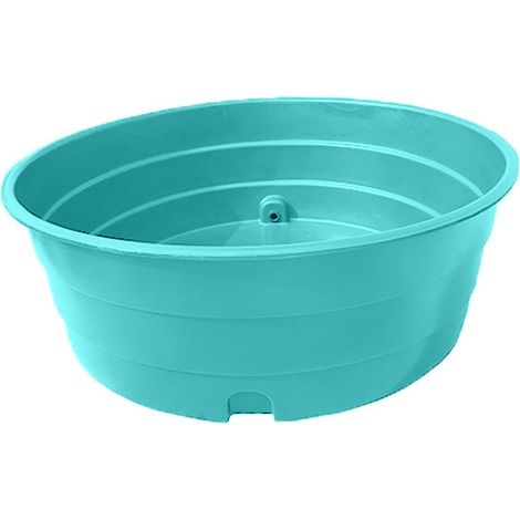 Plast'Up Rotomoulage – Piscine pour enfants 1300L – Bac rotomoulé 60 cm – Résistante aux chocs – Vidage facile avec trou de drainage – Entretien aisé
