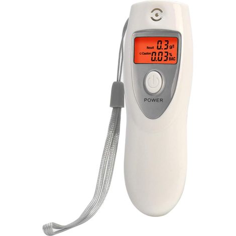 Alcootest Électronique Portable Sans Contact – Testeur d’alcoolémie Numérique, Rétroéclairage & Alerte Sonore, Usage Professionnel & Personnel (1/5)