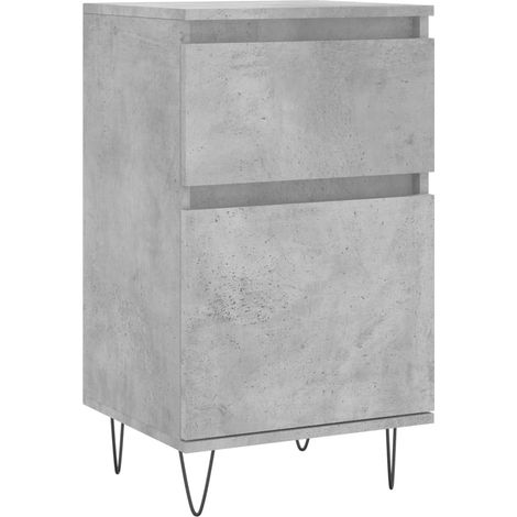 Maison Exclusive - Aparador madera de ingeniería gris hormigón 40 (1/5)