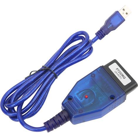 OBD2-Diagnosekabel für Fiat-Steuergerätescanner, Steckeradapter mit 4-Wege-Schalter, Ersatzteil, Verbindungskabel, Diagnoseschnittstelle, Kfz-Zubehör. (1/5)