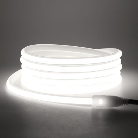 220V COB Ruban Led Flexible Néon Bande Led, 288 LEDs/M IP65 Etanche 50cm peut être coupé Bandeau LED (1/5)