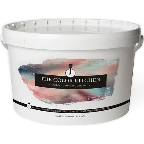 Peinture blanc mat moderne et résistante Peinture facile à appliquer Peinture The Color Kitchen TCK1000 10L (1/5)