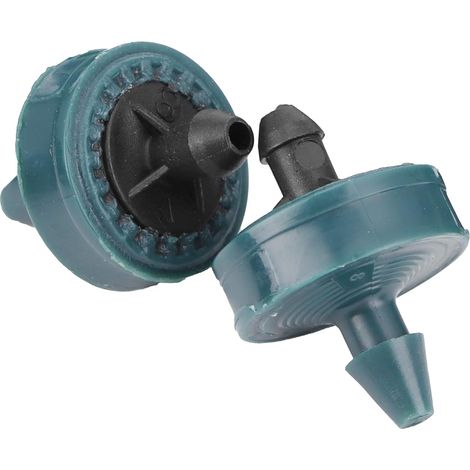 100 Goutteurs, 8L/H Compensation De Pression, Plastique Durable, Pour Jardin Et Serre