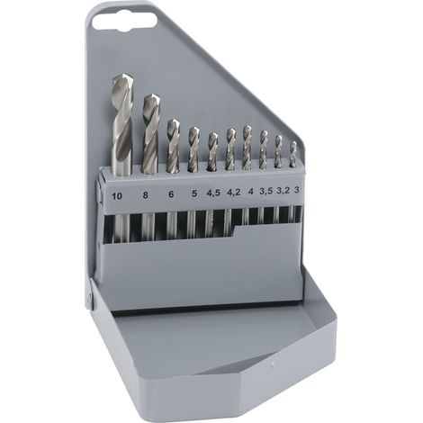 ALPEN estuche brocas alpen cobalto nirosta 10 piezas , Estuche Brocas Alpen Cobalto Nirosta 10 Piezas.- Afilado especial que garantiza una óptima evacuación de viruta.- (1/2)