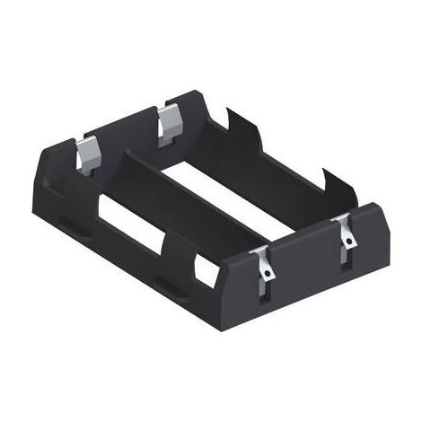 Keystone Electronics 1109 Portabatteria 2x 26650 Terminali a saldare (L x L x A) 77 x 56 x 19 mm