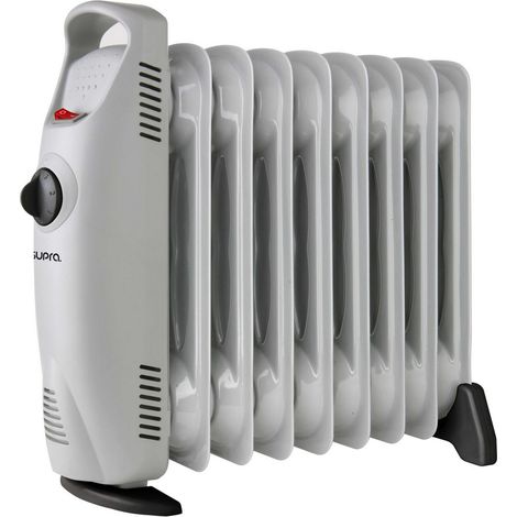 Radiatore a bagno d'olio bianco 1000w - OLIABLANC1000 - Supra