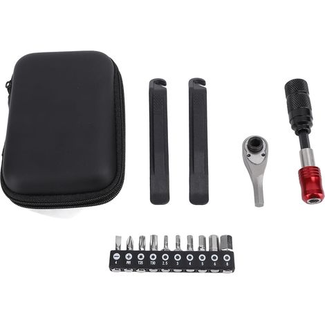 Coffret tournevis à cliquet, inox/aluminium, pour réparation (1/5)