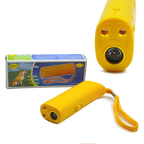 Anti Barking Device, Ultrasonic Dog Repeller Dog Trainer Device Pet Training Device, With LED, 13.8X (1/5)