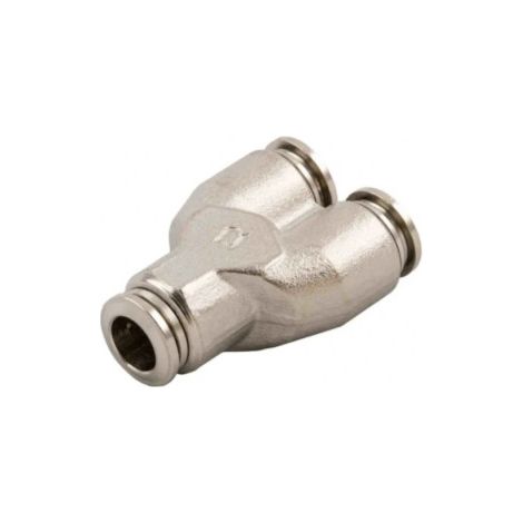 Raccord rs pro connettore tubo y 20 bar nichelato 10 pezzi