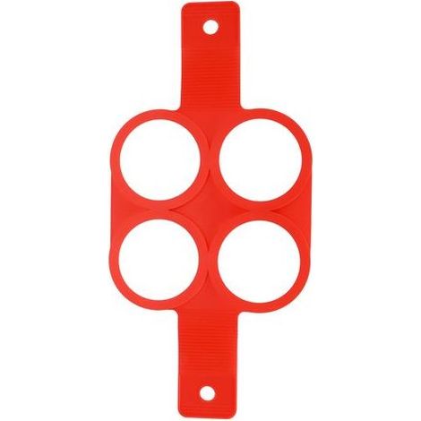 Moule rond silicone antiadhésif pour œufs, crêpes et pâtisserie DIY - Accessoires de cuisine, moule de cuisson (1/5)