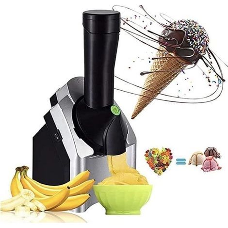 Mobukia Eismaschine, tragbare Eismaschine und Frozen-Yogurt-Maschine, Fruchteismaschine zur Zubereitung köstlicher Leckereien (1/4)
