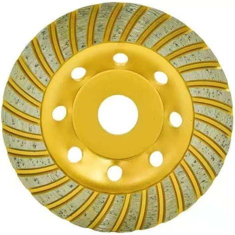180mm Diamond Grinding Disc for Sanding Concrete, Granite, and Stone. Surface Grinding Wheel, Professional 180mm Angle Grinder (1/4)