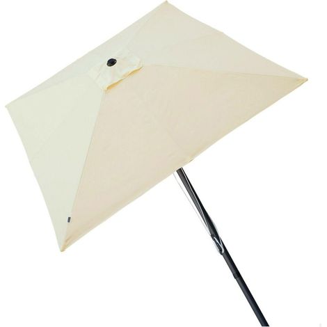 Aktive Parasol Square beige 300x300 cm aluminium