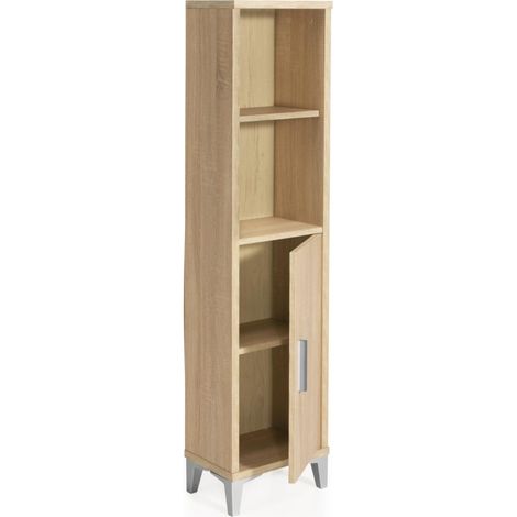 Gala 8903 TOPKIT Etagère de salle de bains TOPKIT Colonne de salle de bains Dimensions : 139x33x23 cm Chêne (1/4)