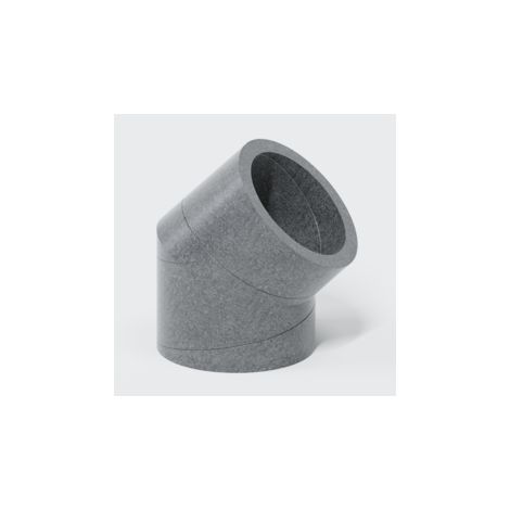 Coude PO ISO POLO-KWL DN 125/45 degrés
