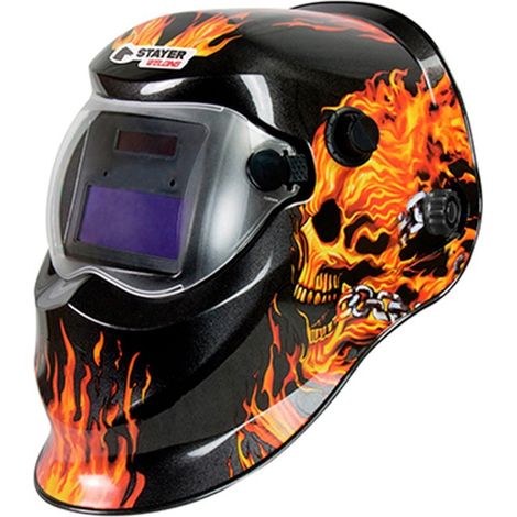 Automatische Maske mit einstellbarer Empfindlichkeit STAYER Carnival 3 (Fire)