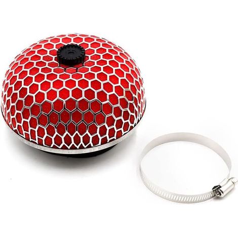 Filtre d'admission d'air de 7,6 cm, haut débit, éponge universelle lavable en maille nid d'abeille, champignon, haut débit, performance lavable (1/5)