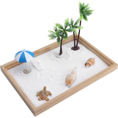 Décoration de plateau de sable océanique, bac à sable de bureau, mini-paysage, accessoires de bricolage (1/5)