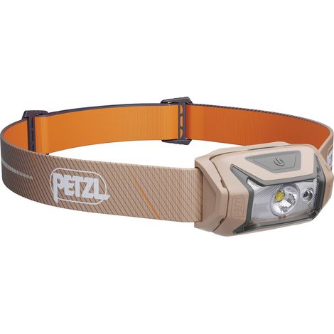 PETZL - LAMPE FRONTALE TIKKA CORE - TROIS NIVEAUX D'ÉCLAIRAGE BLANC, MARRON, 350 LUMENS E067AB02