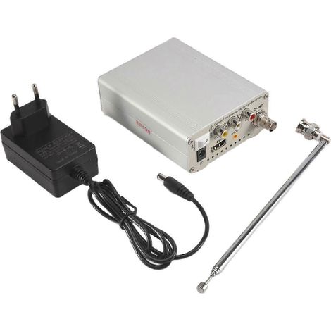 Émetteur TV analogique VHF/UHF TV-TX200 compatible HD/AV avec entrée analogique, antenne télescopique et prise UE - JXLGV (1/5)