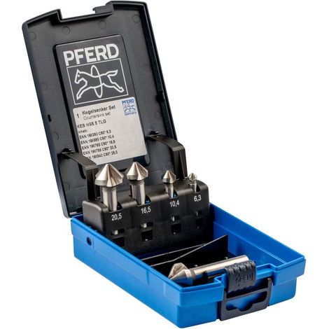 PFERD TOOLS HSS-Kegelsenker-Set 5-tlg. DIN 335 C 90° (1/5)