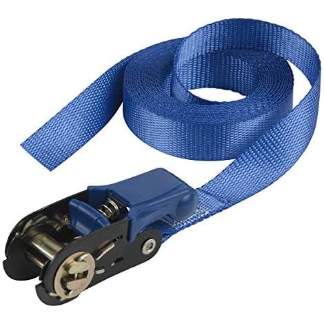 Master Lock 4365EURDAT Cinchas de Amarre con Trinquete, Azul, 5 m x 25 mm (1/5)