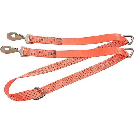Anneau en D flottant à traction égale, crochet d'essieu de remorque de dépannage, corde de remorquage pour outil de dépannage de véhicule, automobiles et pièces détachées (1/5)