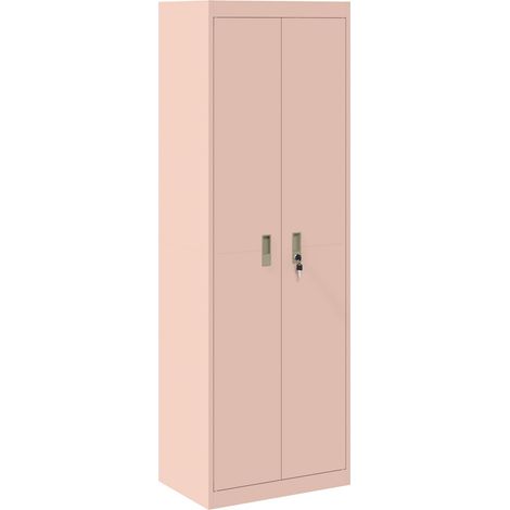 Storage Cabinet Pink 60 x 40 x180 cm Steel vidaXL