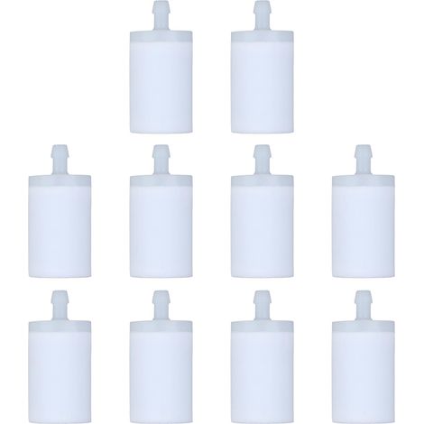 Lot de 10 filtres à carburant pour Husqvarna 268 272 266 50 51 55 345 350 351 357 365 372 390 460 570 575 Pièces de rechange de tronçonneuse (1/5)