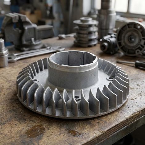 Pièce de Rechange Volant Aimanté Gris pour MS070 (1/5)