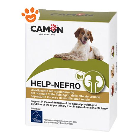 Camon Dog&Cat Orme Naturali HELP-NEFRO - Camon Dog&Cat Orme Naturali HELP-NEFRO - Confezione Da 60 Compresse
