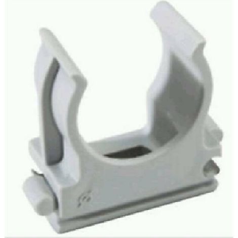 Supporto a scatto per tubo diametro 20mm MCE29184 per corrugati e tubi civili