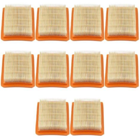 KLVGTIFS PU10 pièces / lot Kit de nettoyage de filtre à air pour Stihl FS120 FS200 FS250 FS300 FS350 FS400 FS450 41311410300 Débroussailleuse (1/4)