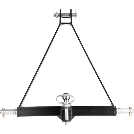 Mophorn 3-Punkt-Anhängerkupplung mit 5,08 cm Empfänger, 3-Punktaufnahme, 2721 kg Tragfähigkeit, Traktor-Anhängerkupplungsadapter, geeignet für verschiedene Traktormodelle, 505x575x130 mm