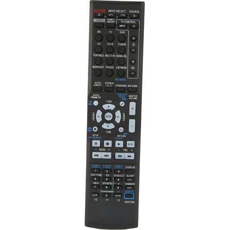 Fernbedienung für Pioneer AV-Receiver, kompatibel mit folgenden Modellen: AXD7534, VSX-517-S, VSX-817-K, VSX817S, VSX-817-S, VSX817K und VSX-80TXV. (1/5)