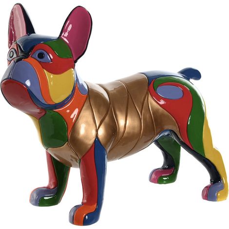 Figura Resina 44X19X35,5 Perro Multicolor (1/3)