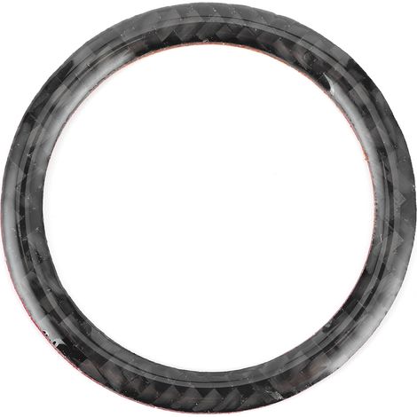 Bague décorative en fibre de carbone pour bouton de démarrage/arrêt moteur Dodge Charger 2011-2014 pièces auto (1/5)