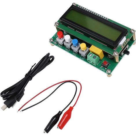 Capacimètre Numérique L/C Inductance Condensateur Testeur Précision Multimètre Portable (1/5)