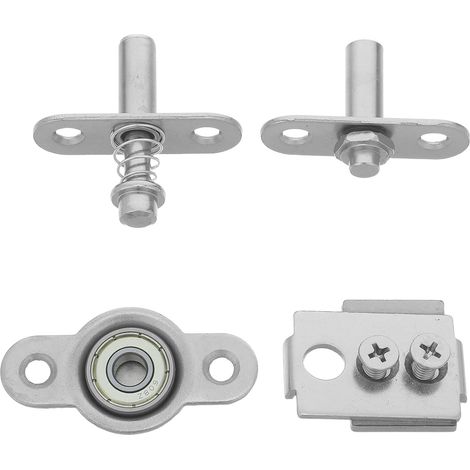 pour portes pliantes en acier inoxydable installation facile (1/5)