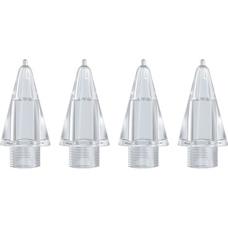 Paquete de 4 puntas de repuesto, de acero inoxidable, resistentes al desgaste, compatibles con Apple Pencil de 1.ª y 2.ª generación. (1/5)