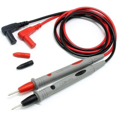 Fils de test multimètre fiche banane, 1000 V 10 A sondes de test multimètre numérique pour multimètre accessoires de multimètre de test électronique (1/4)