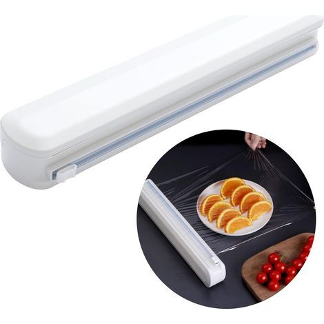 Coupe-film plastique - distributeur et coupe-papier d'emballage alimentaire