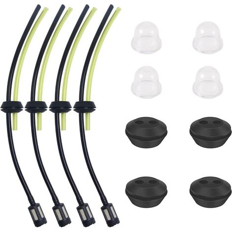 Lot de 4 Kits Universels de Conduite d'Essence pour Taille-Haies, Débroussailleuses et Outils de Jardin (1/5)